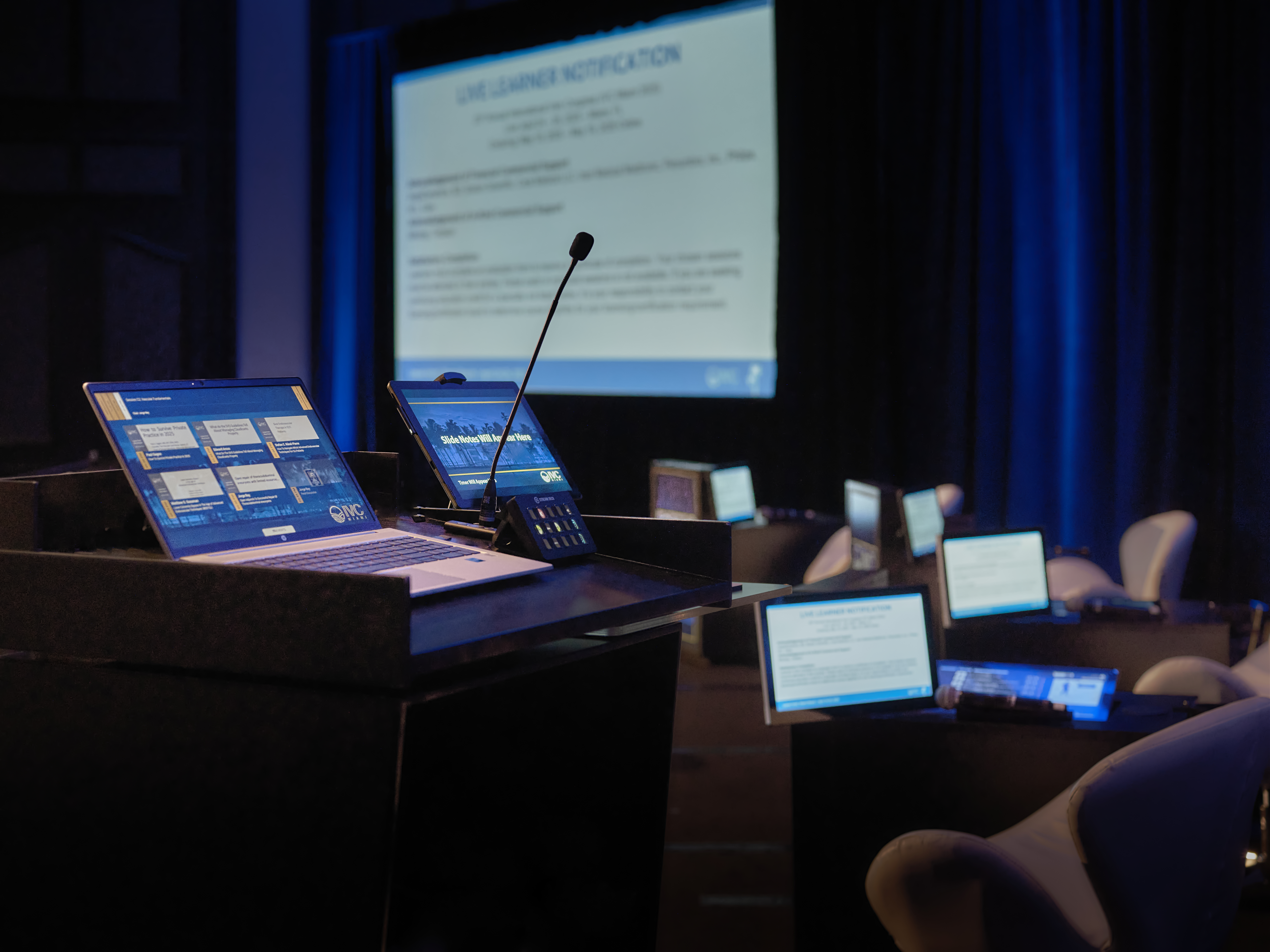 No More USB Sticks: Seamless Presentation Management for Global Events