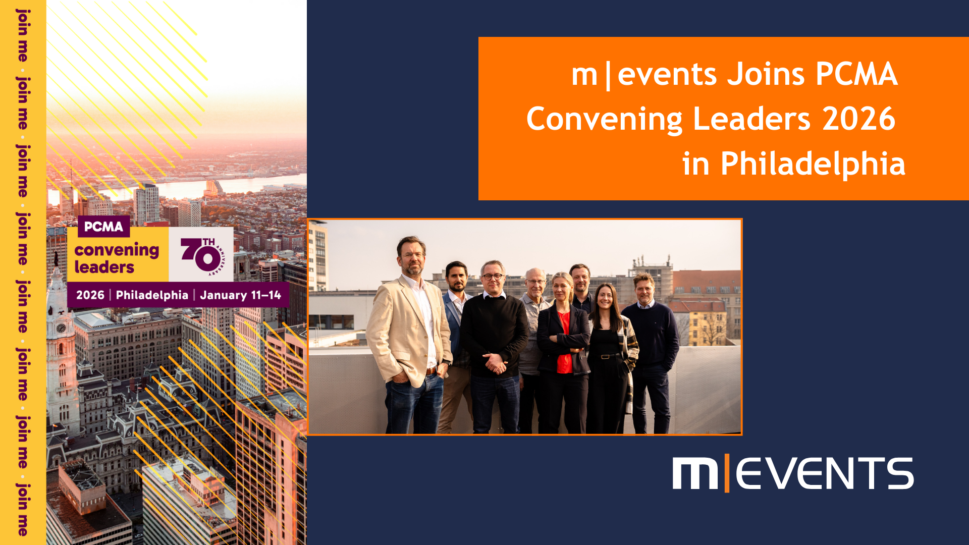 m|events Joins PCMA Convening Leaders 2026 in Philadelphia